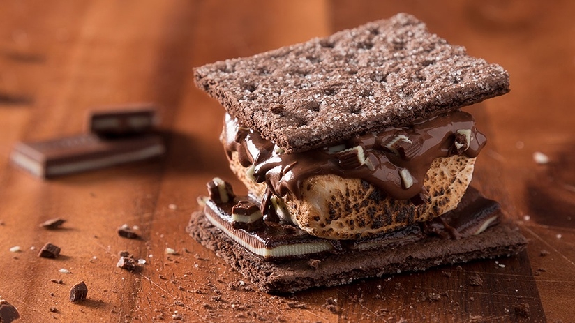 Mint Chocolate S'mores