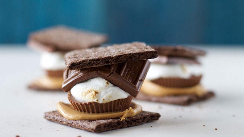 Chocolate Peanut Butter S'mores