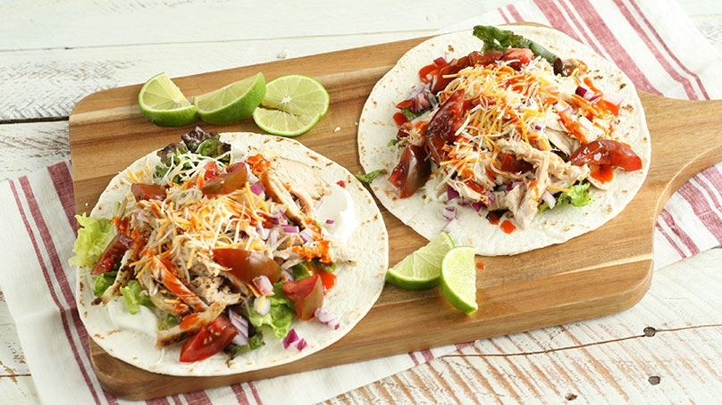 Pulled Chicken Tacos