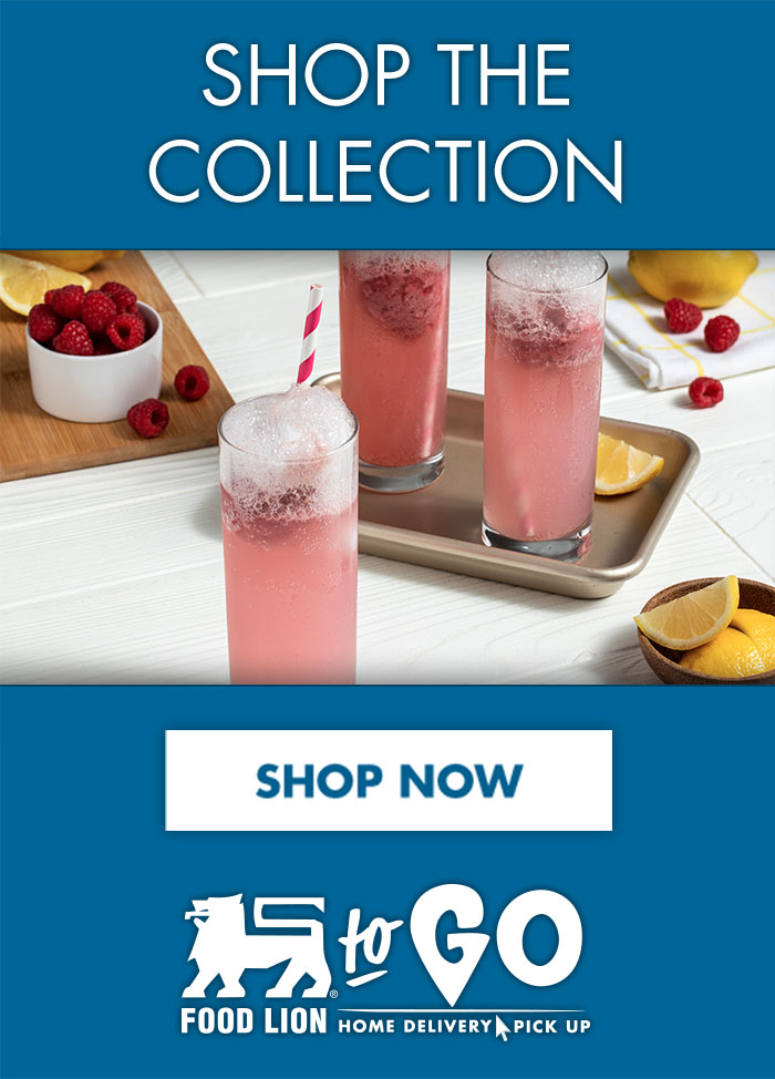 Start Shopping - Raspberry-Lemon Sorbet Floats