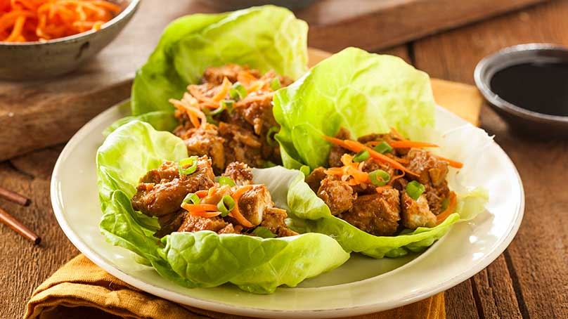 Rotisserie Chicken Lettuce Cups