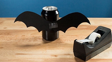 Fun and Easy Kids Vampire Bat Can Craft