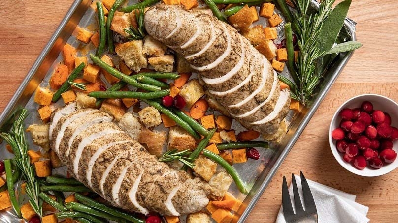 Sheet-Pan Turkey Dinner