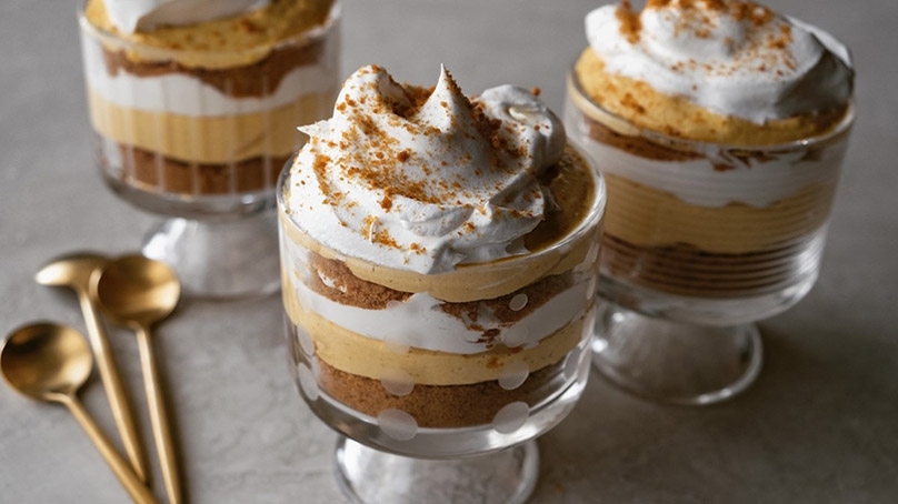 Pumpkin Cream Pie Trifles