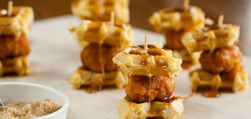 Chicken & Waffle Sliders