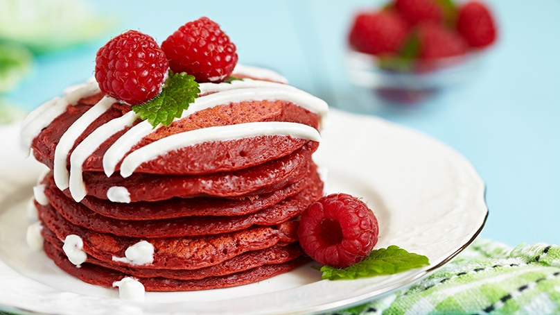 Red Velvet Pancakes | Recipes | Food Lion